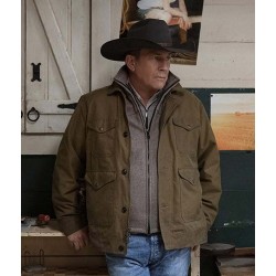 Yellowstone S02 John Dutton Brown Jacket